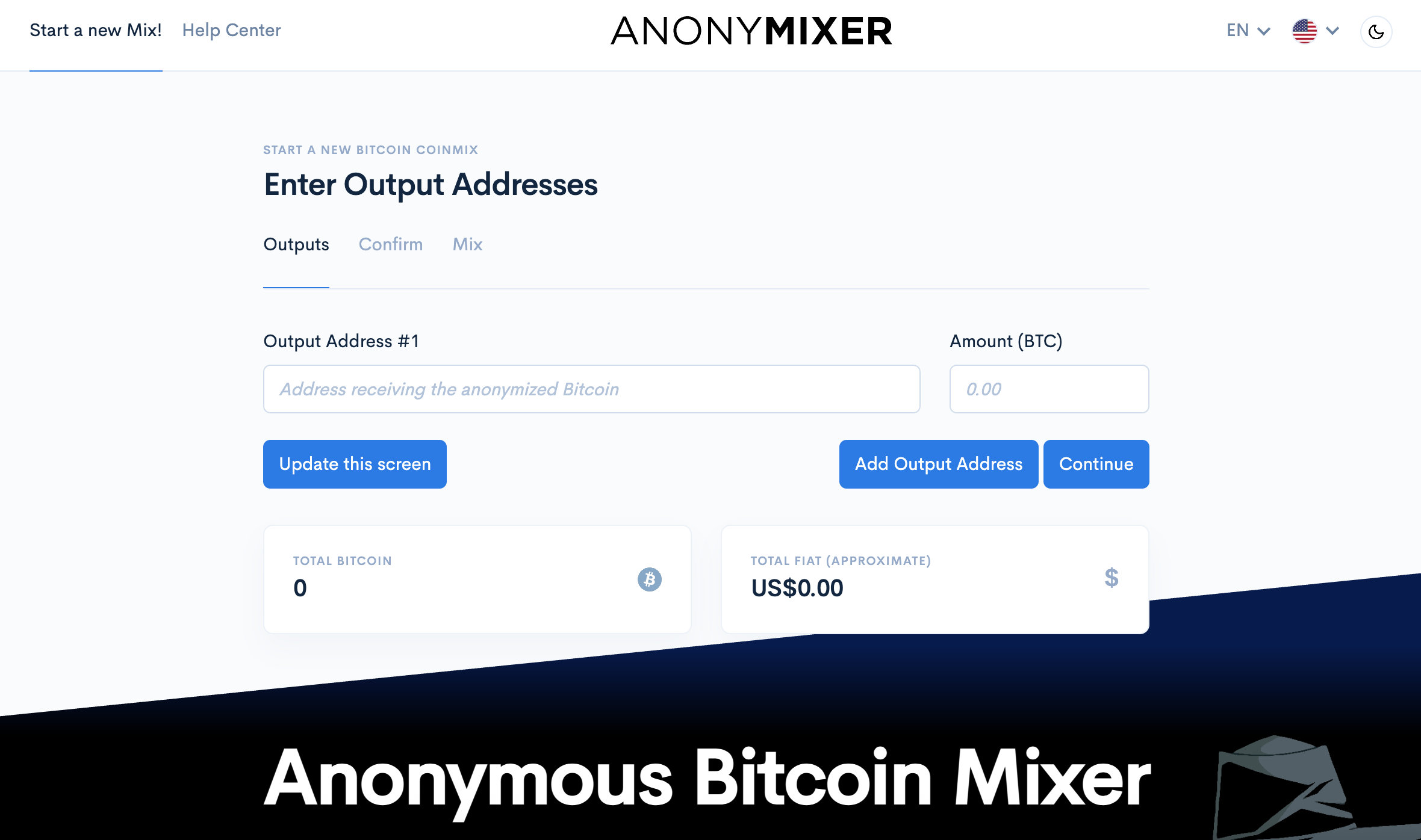 Anonymixer Security Technology